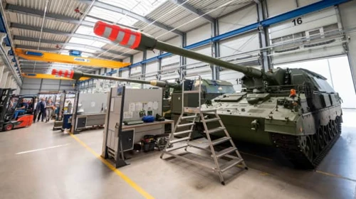 German defence industry stocks fall amid discussion over aid to Ukraine