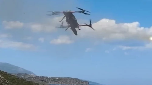 SARISA SRS-1X drone with Hydra missiles can replace attack helicopter