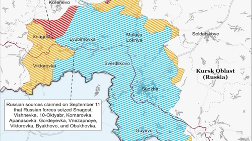 ISW проанализировал контратаки россиян в Курской области