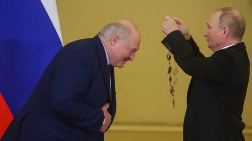 Self-proclaimed president of Belarus: God forbid woman is elected president in Belarus