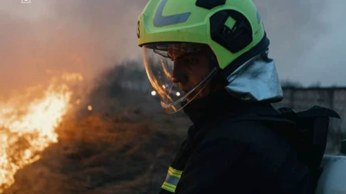 На Черкащині упала російська ракета, спалахнула пожежа, є руйнування – ОВА