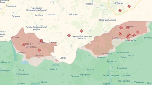 На Харківському напрямку ворог будує фортифікації, по Вовчанську вдарив із ТОС-1А