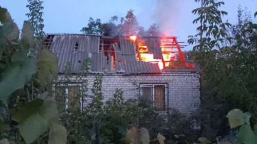 Russians attack Dnipropetrovsk Oblast in morning – photos