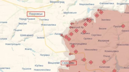 UK Defence Intelligence: Russian troops advance to centre of Selydove