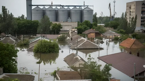 Russia has not yet granted the UN access to flooded areas to help residents