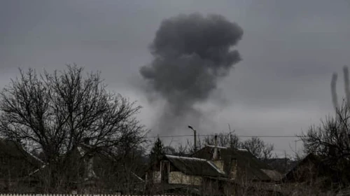 Russians attack Kupiansk with guided aerial bomb, killing man