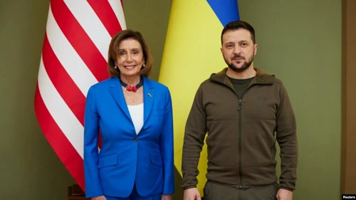 US must lead Ukraine to victory, - Nancy Pelosi 