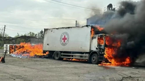 Red Cross reacts to death of three staff members in Donbas, strongly condemning attack