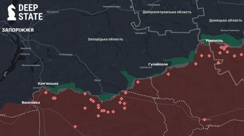 В DeepState розповіли, чи готує ворог "великий" наступ на Запоріжжя