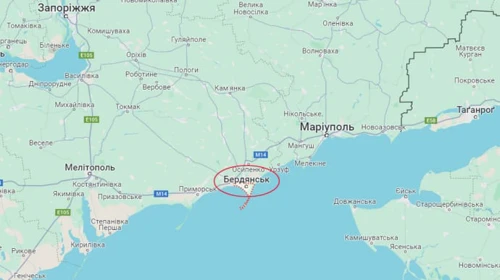 Explosion heard in Russian-occupied Berdiansk