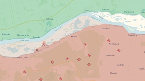 Враг активизировался в районе Крынок: из-за пожаров от взрывов ВСУ приходится перемещаться