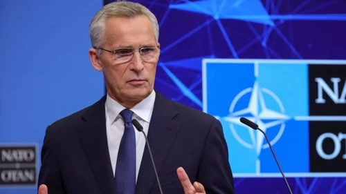 Stoltenberg: Ukraine's accession to NATO to be discussed today by NATO Foreign Ministers	