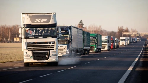 On June 1, Poland closes its border to Russian and Belarusian trucks. 
