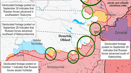 Захоплення Вугледара навряд чи кардинально змінить хід операцій РФ на Донеччині – ISW