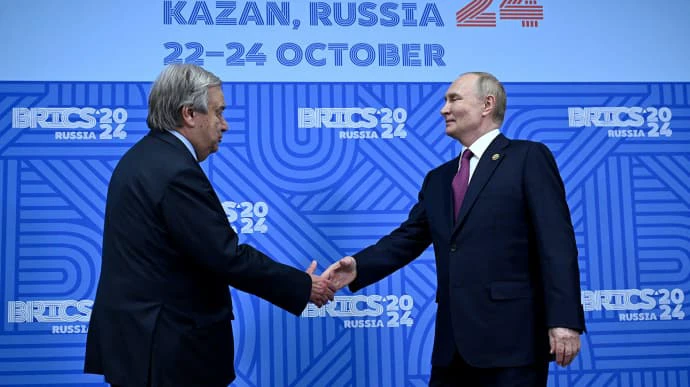 UN Secretary-General made mistake by attending BRICS summit and meeting Putin – Lithuanian Foreign Minister