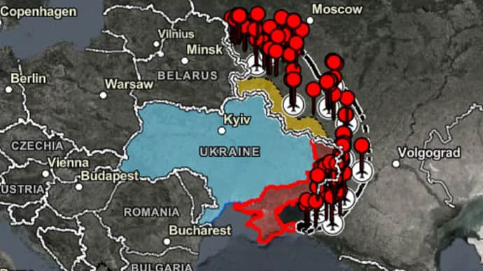 ISW: сотни российских военных объектов остаются в зоне досягаемости ATACMS