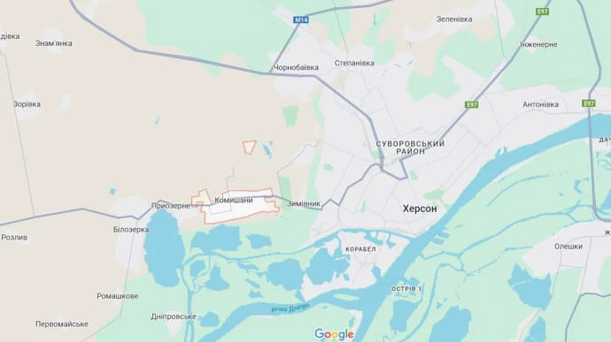 Resident of Kherson suburb severely injured in Russian attack