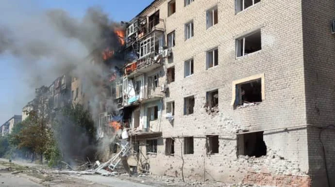 Russians strike Kurakhove, killing at least 3 and wounding 9 civilians – photo