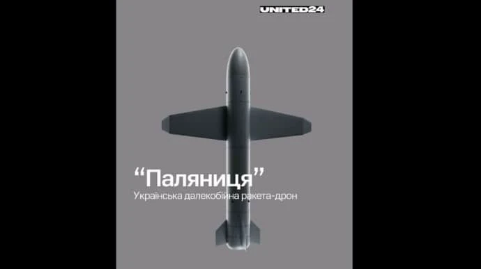 Зеленский опубликовал детали об украинской ракете-дроне "Паляниця"